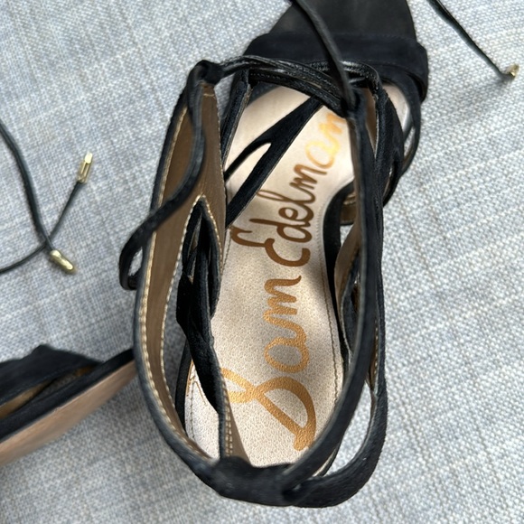 Sam Edelman Yardley Suede Block Heel Sandals, Size 8.5 - Picture 5 of 14